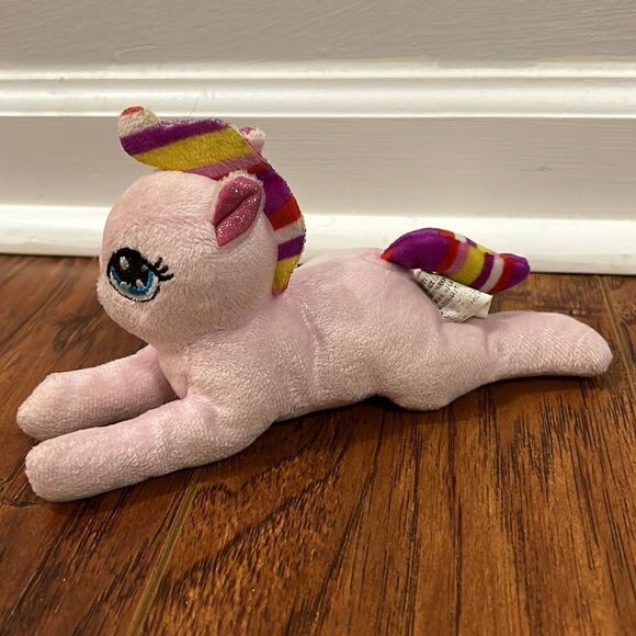 Greenbrier International My Little Pony Pink 8” Plush Stuffed Animal - Picture 6 of 11